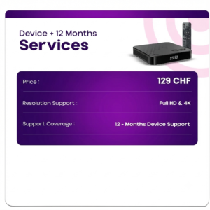 Device + 12 Months Services